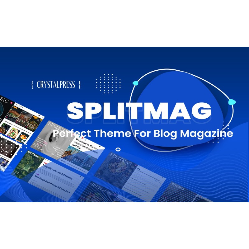 Splitmag - Magazine Style and Blog WordPress Theme