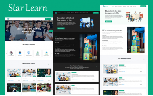 Star Learn - School, College, University, LMS, and Online Course Education Elementor WordPress Theme