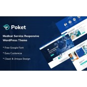 Poket - Medical Service Responsive WordPress Theme