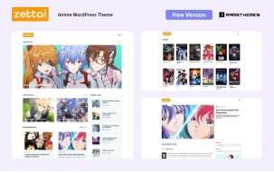 ZETTAI - Free Anime WordPress Theme