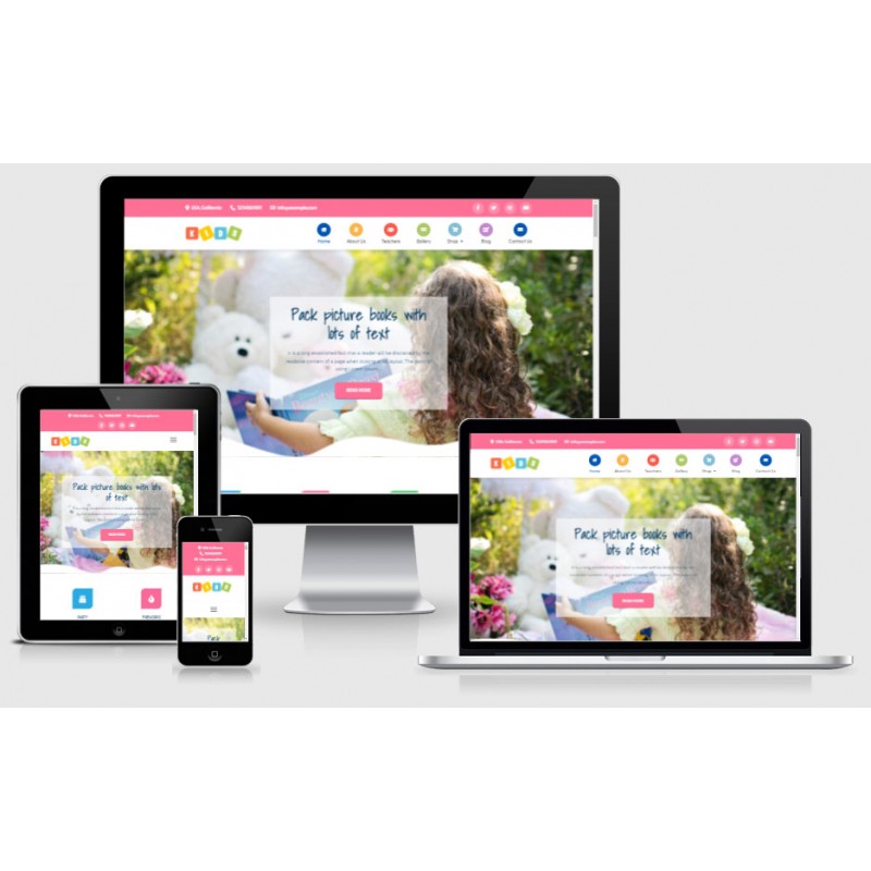 Creativ Preschool Pro - Clean and Modern Kids Theme