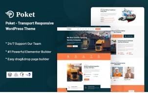 Poket - Transport Responsive WordPress Theme