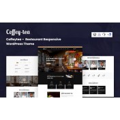 Coffeytea - Restaurant Responsive WordPress Theme