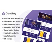 Casino and Gambling WordPress Theme