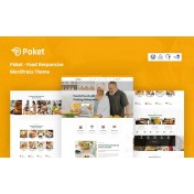 Poket - Food Responsive WordPress Theme