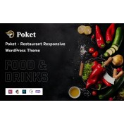 Poket - Restaurant Responsive WordPress Theme
