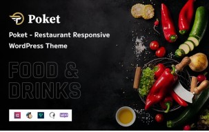 Poket - Restaurant Responsive WordPress Theme