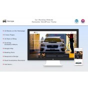 Europe - Car Washing Website Elementor WordPress Theme