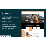 Poket - Realestate Responsive WordPress Theme
