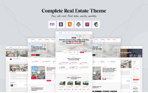 Residential Real Estate WordPress Theme