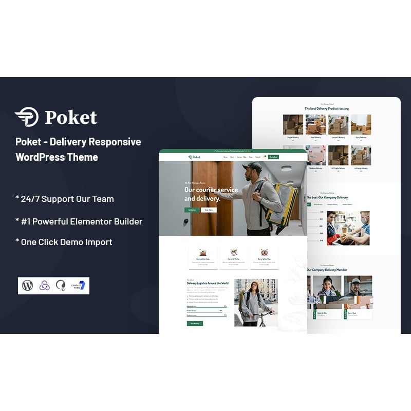 Poket - Delivery Responsive WordPress Theme