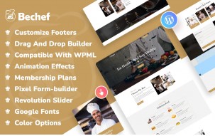 Bechef - Theme for Food Recipe Bloggers &Chefs WordPress Theme