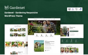 Gardenet - Gardening Responsive WordPress Theme