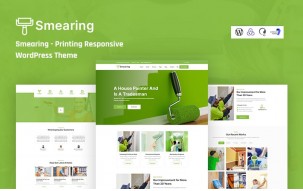 Smearing - Printing Company WordPress Theme