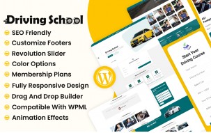 DriveOn - Driving School WordPress Theme