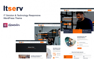 Itserv &ndash; Software and IT Solutions WordPress Theme