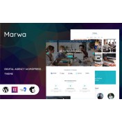 Marwa - Digital Agency WordPress Theme