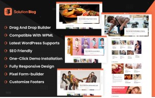 Solution Blog WordPress Theme