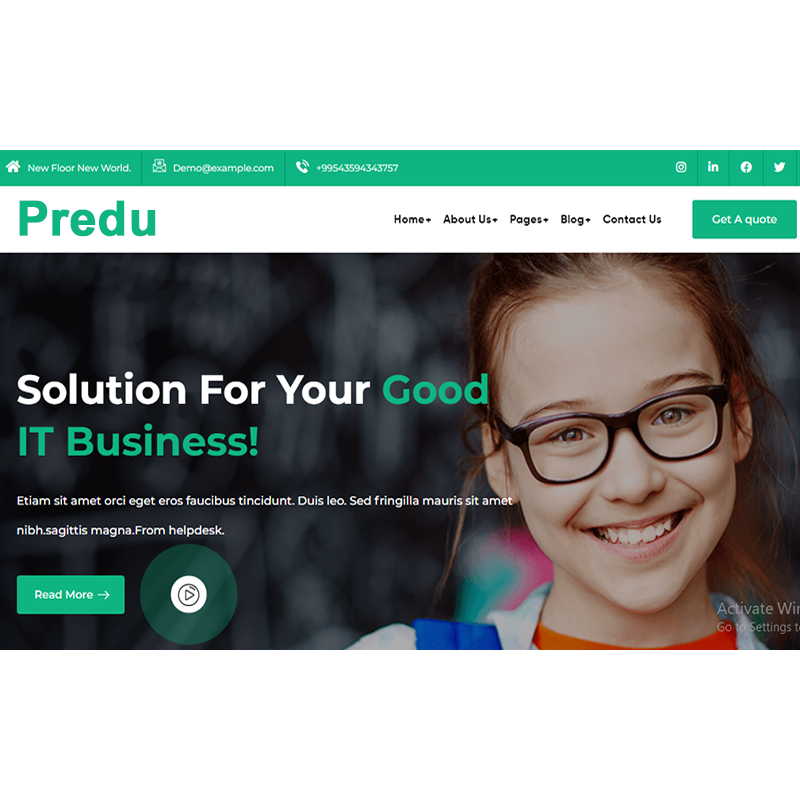 Edutep - Kingdergarden School and University WordPress theme