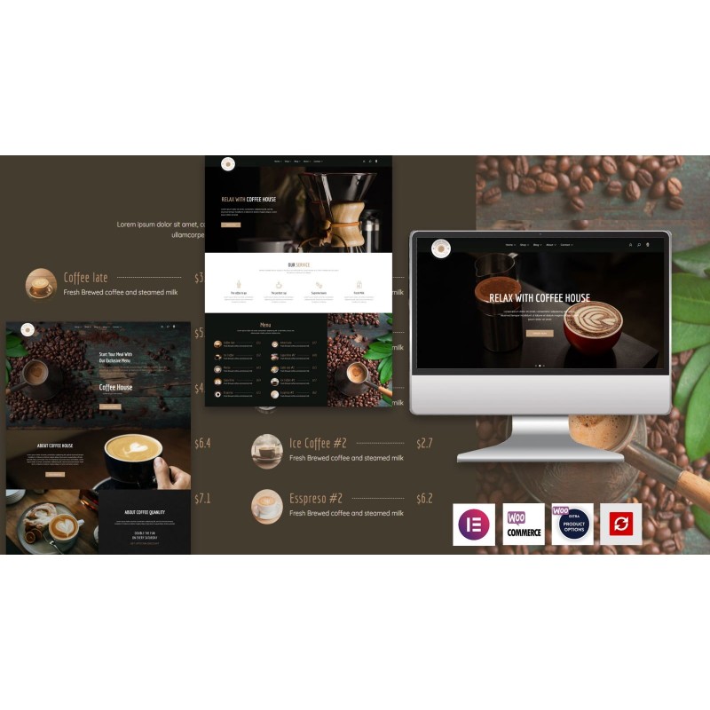 Coffee House - The Elementor Coffee WordPress Theme
