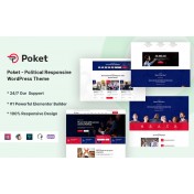 Poket - Political Responsive WordPress Theme