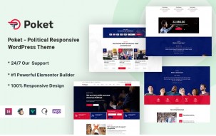 Poket - Political Responsive WordPress Theme