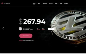 Crypton - Crypto Token Exchange WordPress Theme