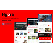Hgoro Equestrian and Horse Riding Club WordPress Theme