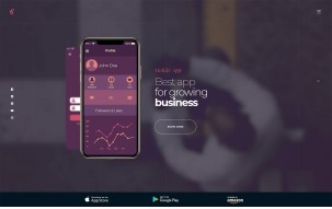 Appengo - Mobile App Landing Page WordPress Theme