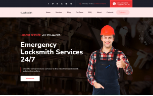 tLocksmith - Locksmith WordPress Theme