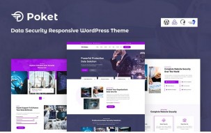 Poket - Data Security Responsive WordPress Theme