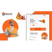 Tomaar Buildy Multipurpose Construction Landing Page WordPress Theme