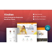Kindten - Child Kindergarten Responsive WordPress Theme