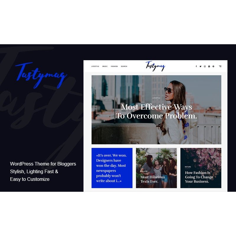 Tastymag - Contemporary Blog & Magazine WordPress Theme