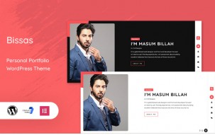 Bissas - Personal Portfolio WordPress Theme