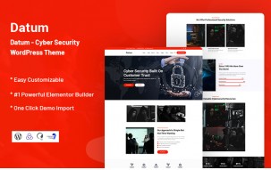 Datum - Cyber Security WordPress Theme