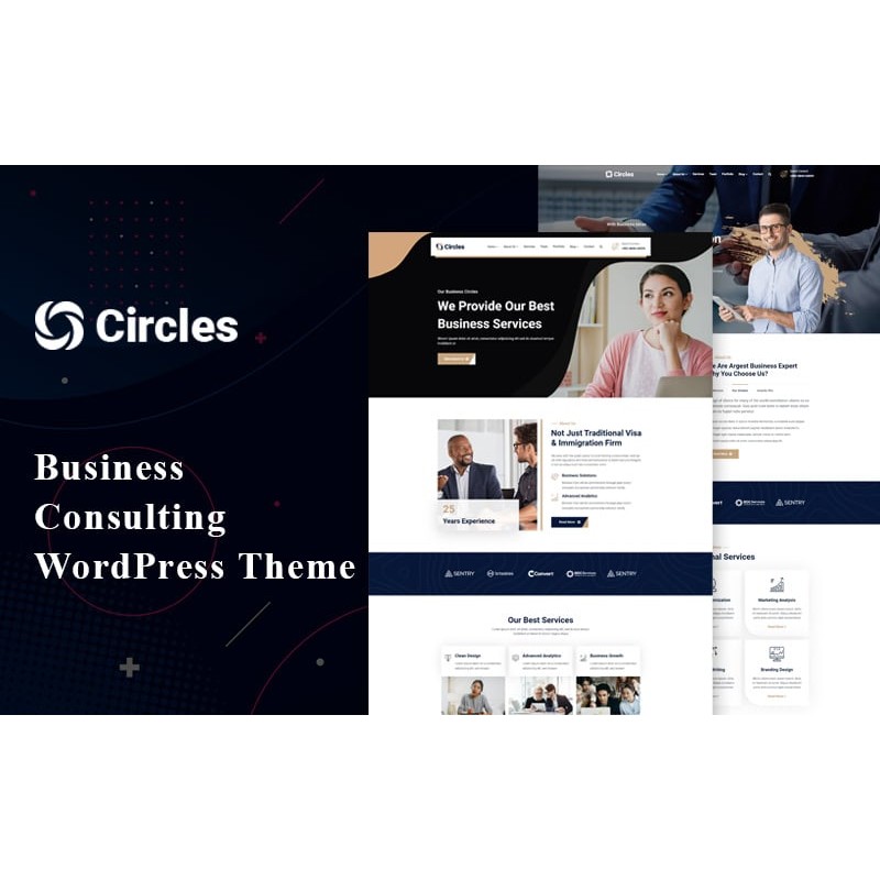 Circles - Business Consulting WordPress Theme