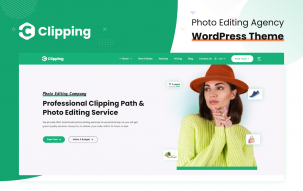 Clipping - Photo Editing Agency WordPress Theme