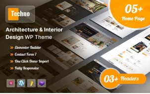 Interior Design and Architecture WordPress Theme