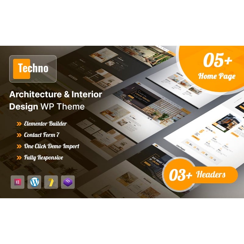 Interior Design and Architecture WordPress Theme