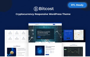 Bitcost - Cryptocurrency & Bitcoin Responsive WordPress Theme