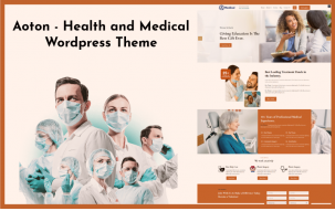 Aoton - Health and Medical Wordpress Theme