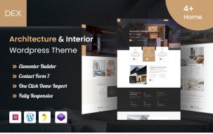 DEX - Architecture, Furniture & Interior Design WordPress Theme