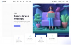 Bitbyte - Outsource Software Development Company WordPress Theme