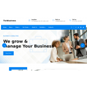 TishBusiness - Corporate and Business WordPress Theme
