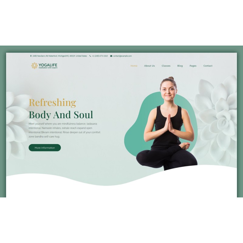 Yogalife - Yoga & Meditation WordPress Theme