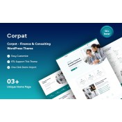 Corpat - Finance & Consulting WordPress Theme