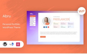 Abru - Personal and Portfolio WordPress Theme