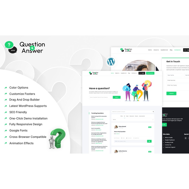 Q&A - Question & Answer WordPress Theme