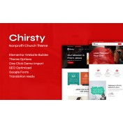 Chirsty - Multipurpose Nonprofit Church WordPress Theme